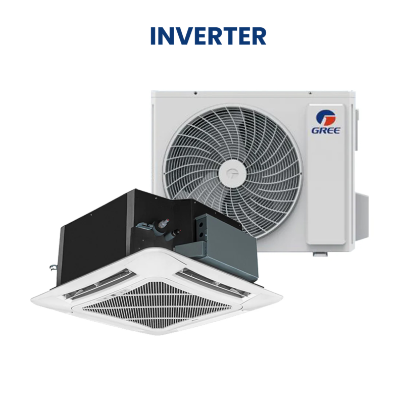 SPLIT GREE 24000BTU 3CV INVERTER CASSETTE R32